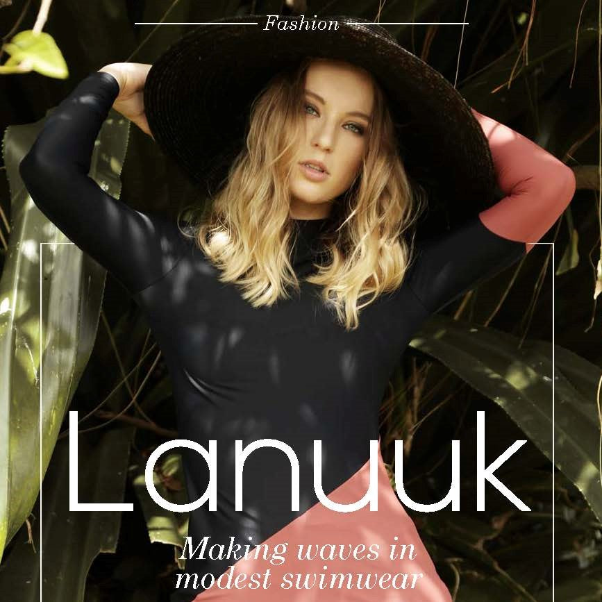 Lanuuk making waves modest swimwear
