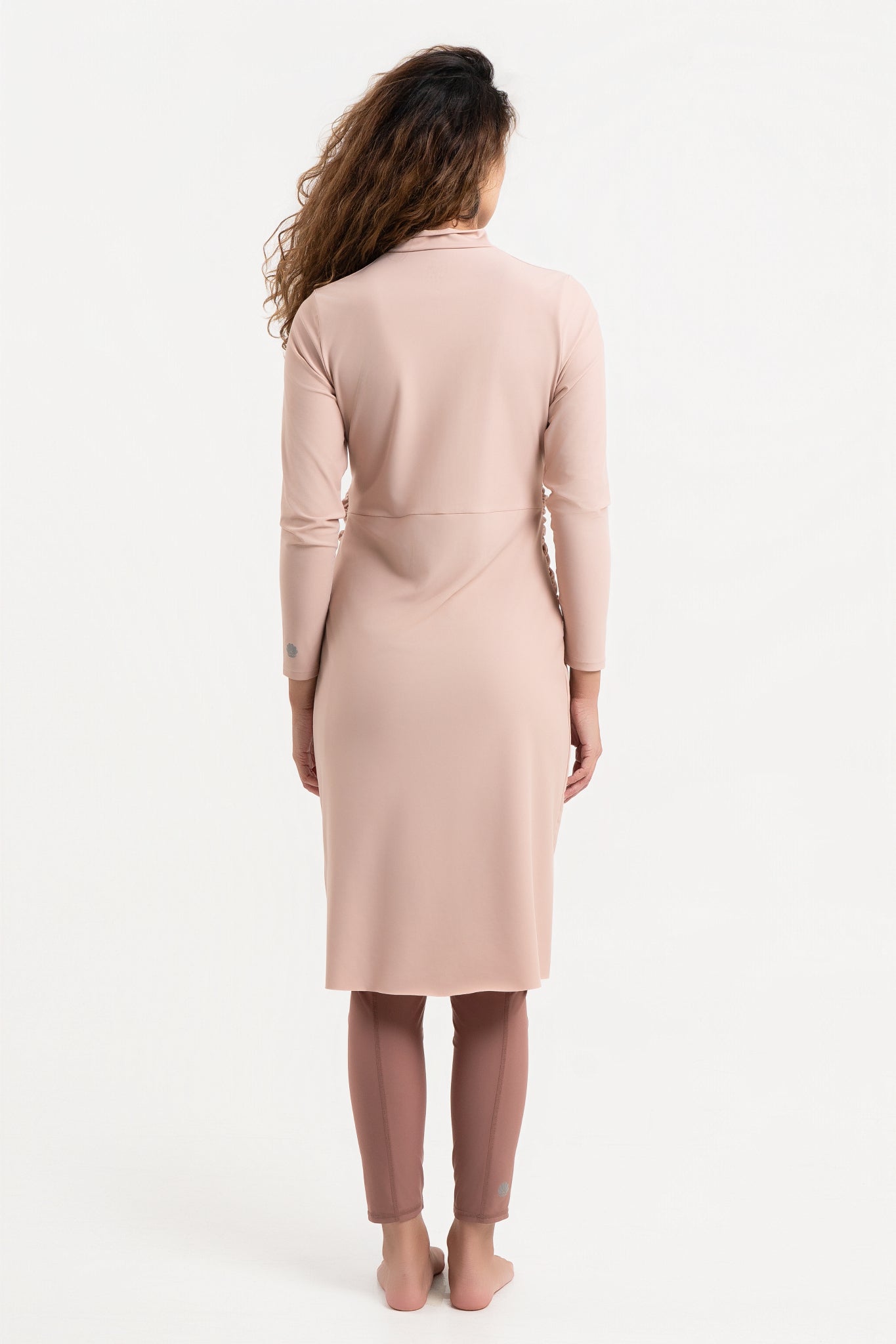 Lanuuk Alba Modest Swimwear Dress Burkini Shell Blush Pink