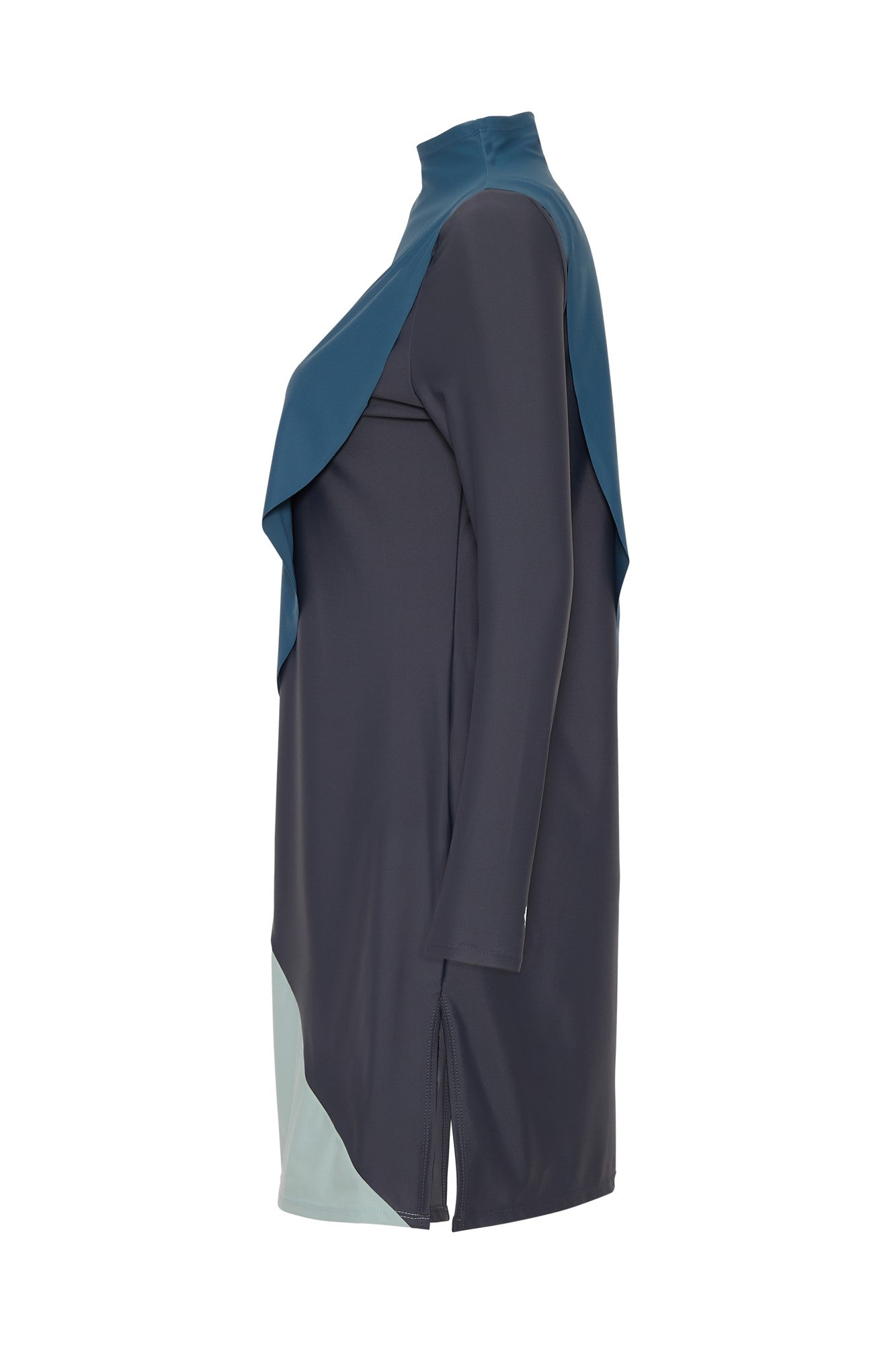 Lanuuk Cape Swim Dress - Wave | Full Coverage Modest Swimwear Burkini