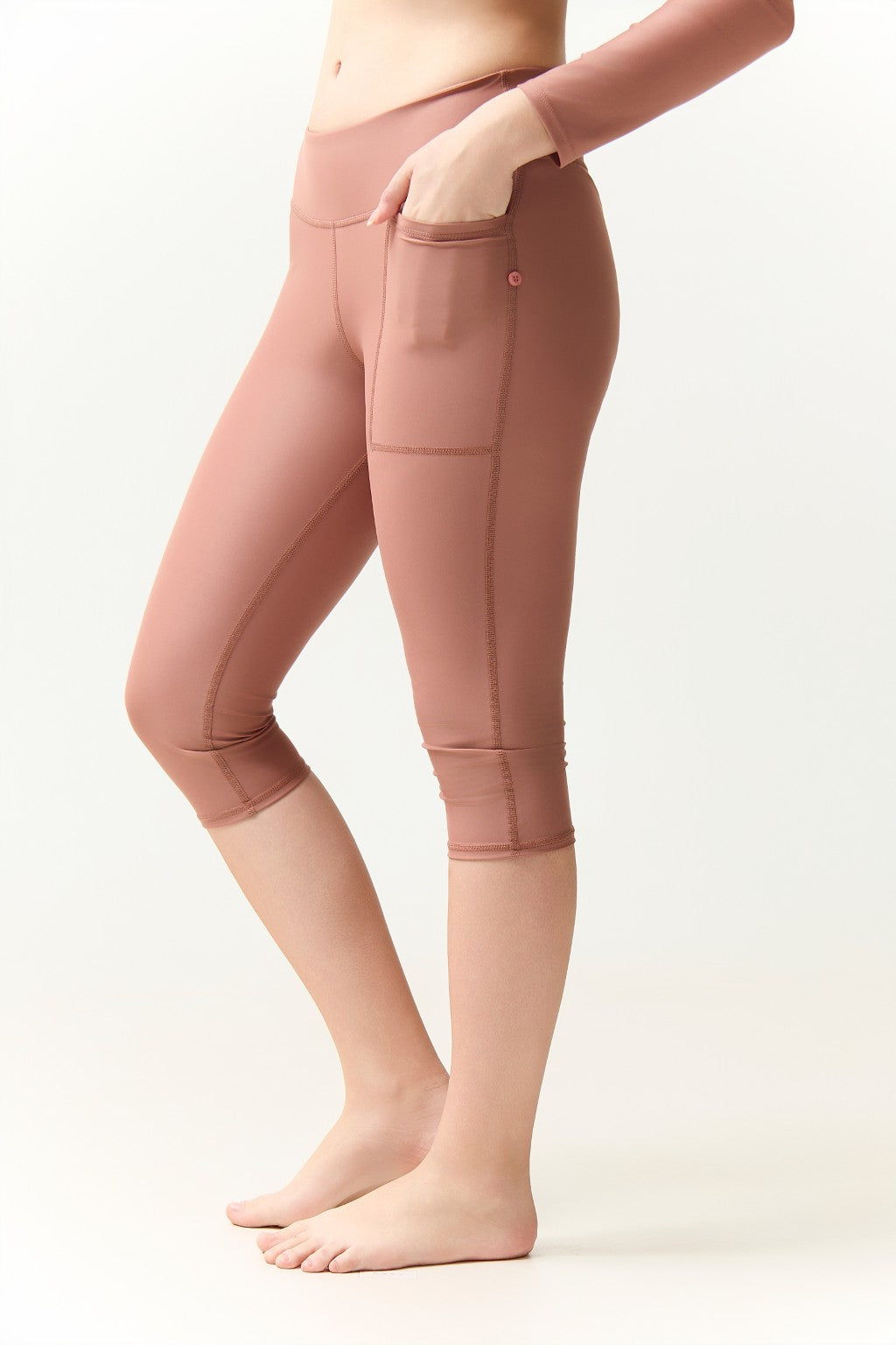 Capri Swim Tights - Earth