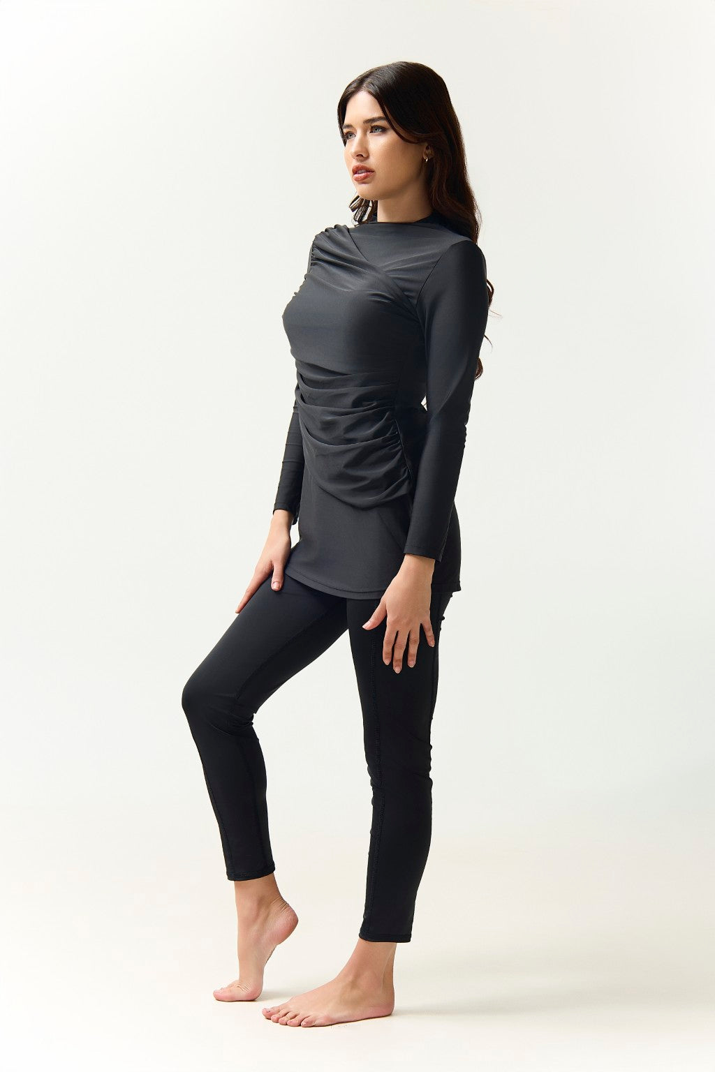 Diana Swim Dress - Black