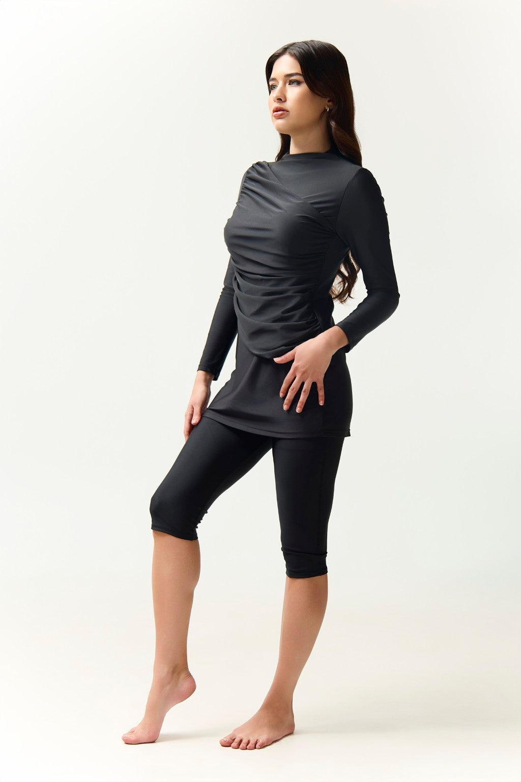 Diana Swim Dress - Black