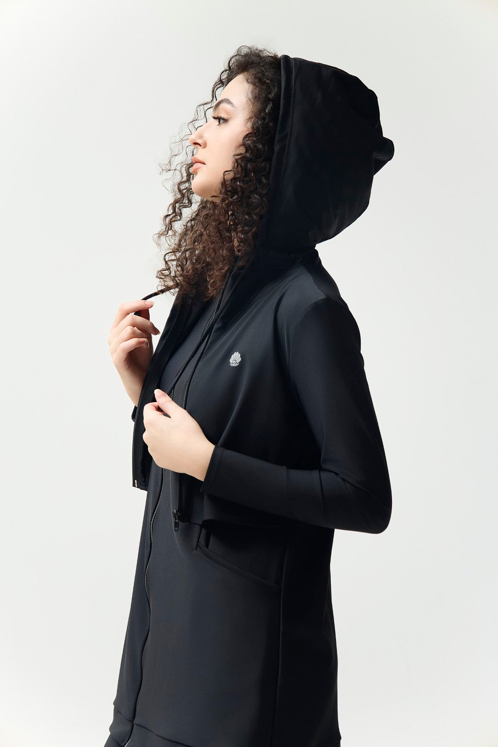 Kaya Swim Dress - Black