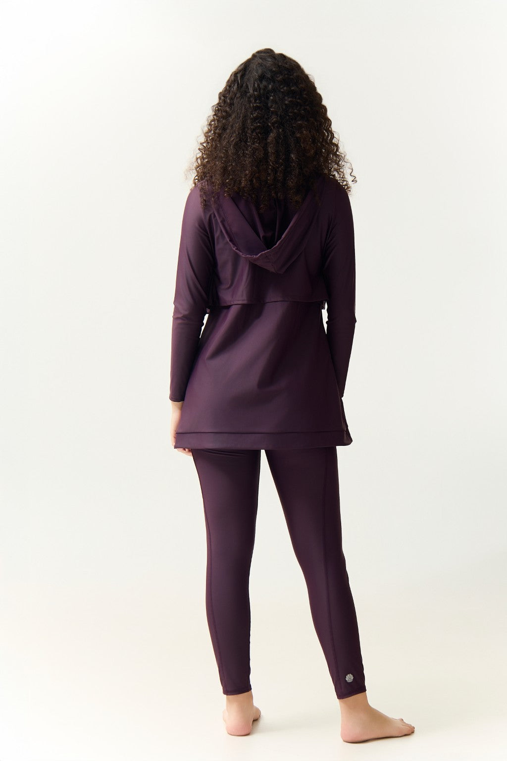 Kaya Swim Dress - Plum