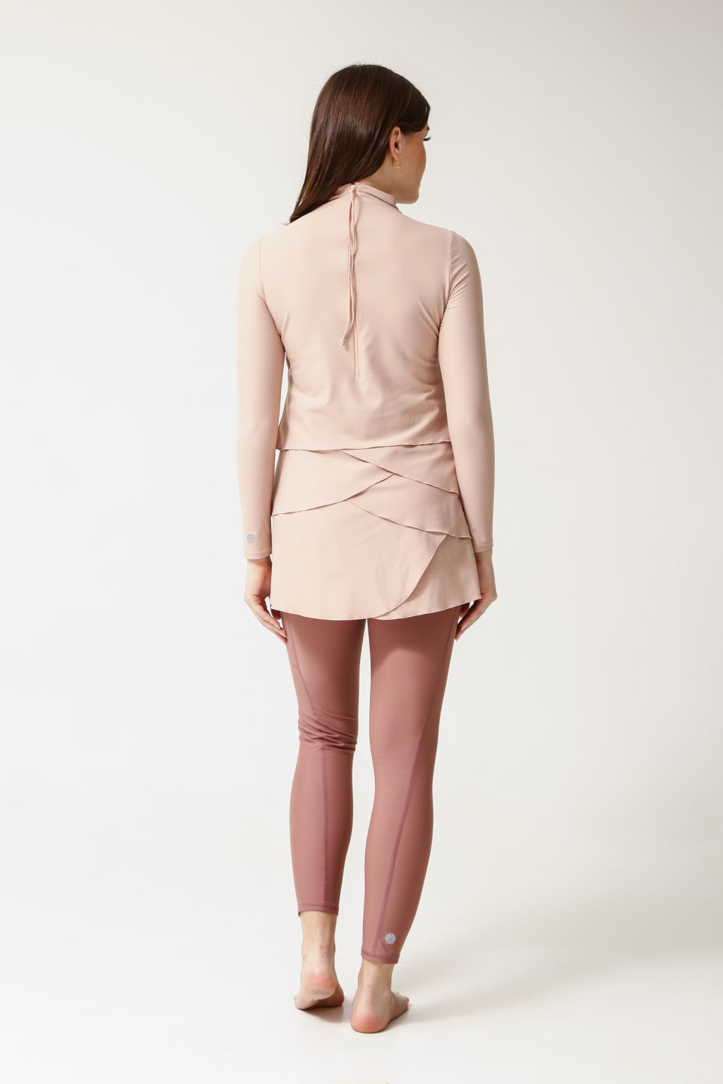 Lanuuk Lula Swim Dress - Shell | Full Coverage Modest Swimwear Burkini