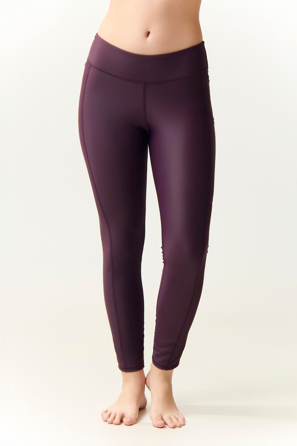 Swim Pocket Tights - Plum