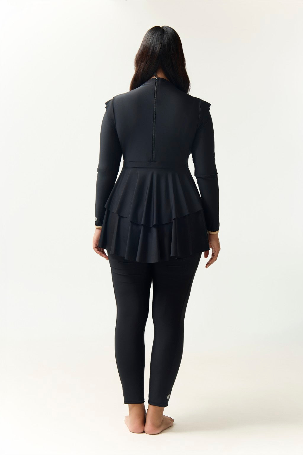 Serena Swim Dress - Black