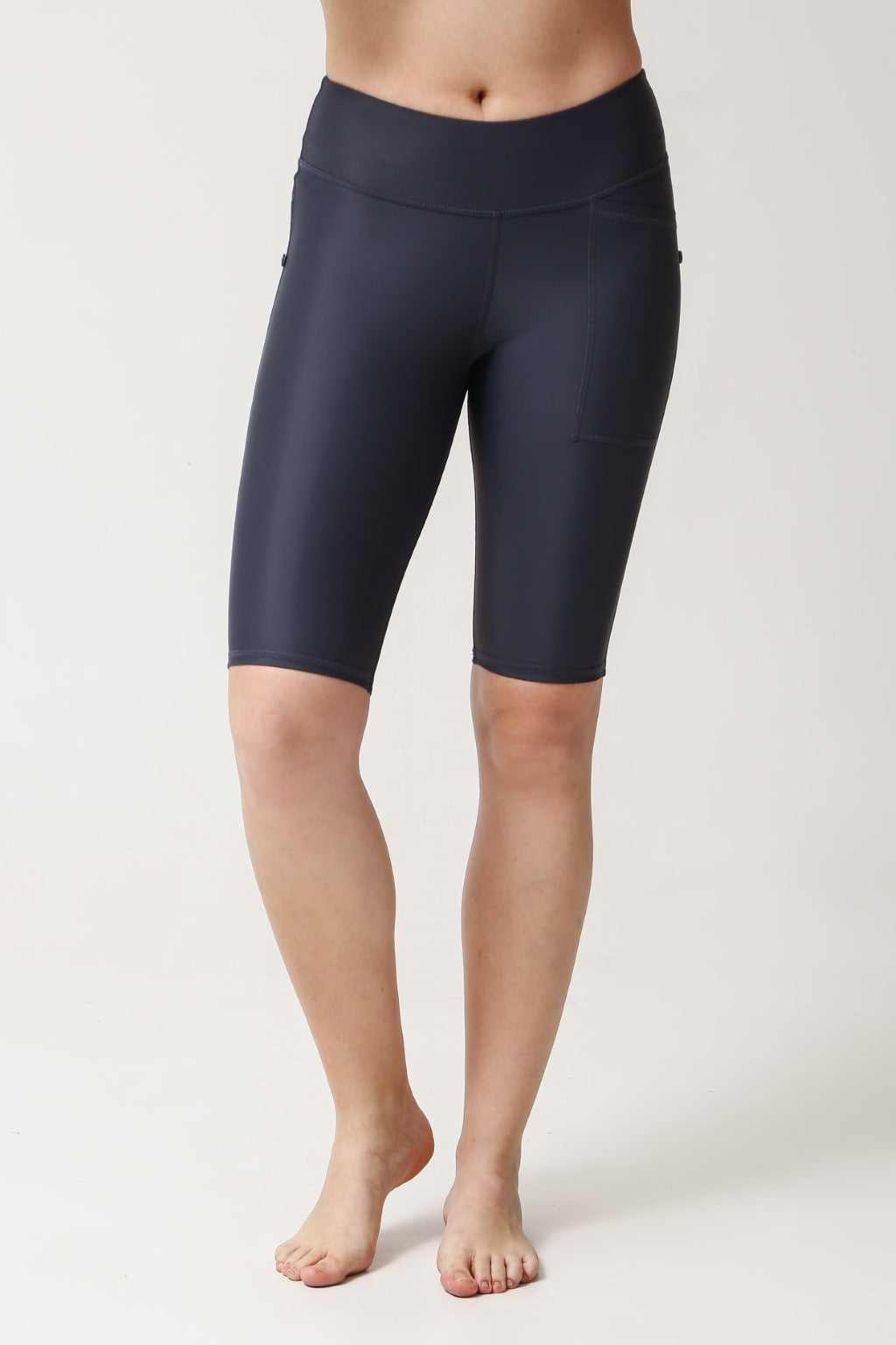 Lanuuk Swim Shorts - Shadow | Mid Coverage Board Swimming Leggings Modest Swimwear Burkini