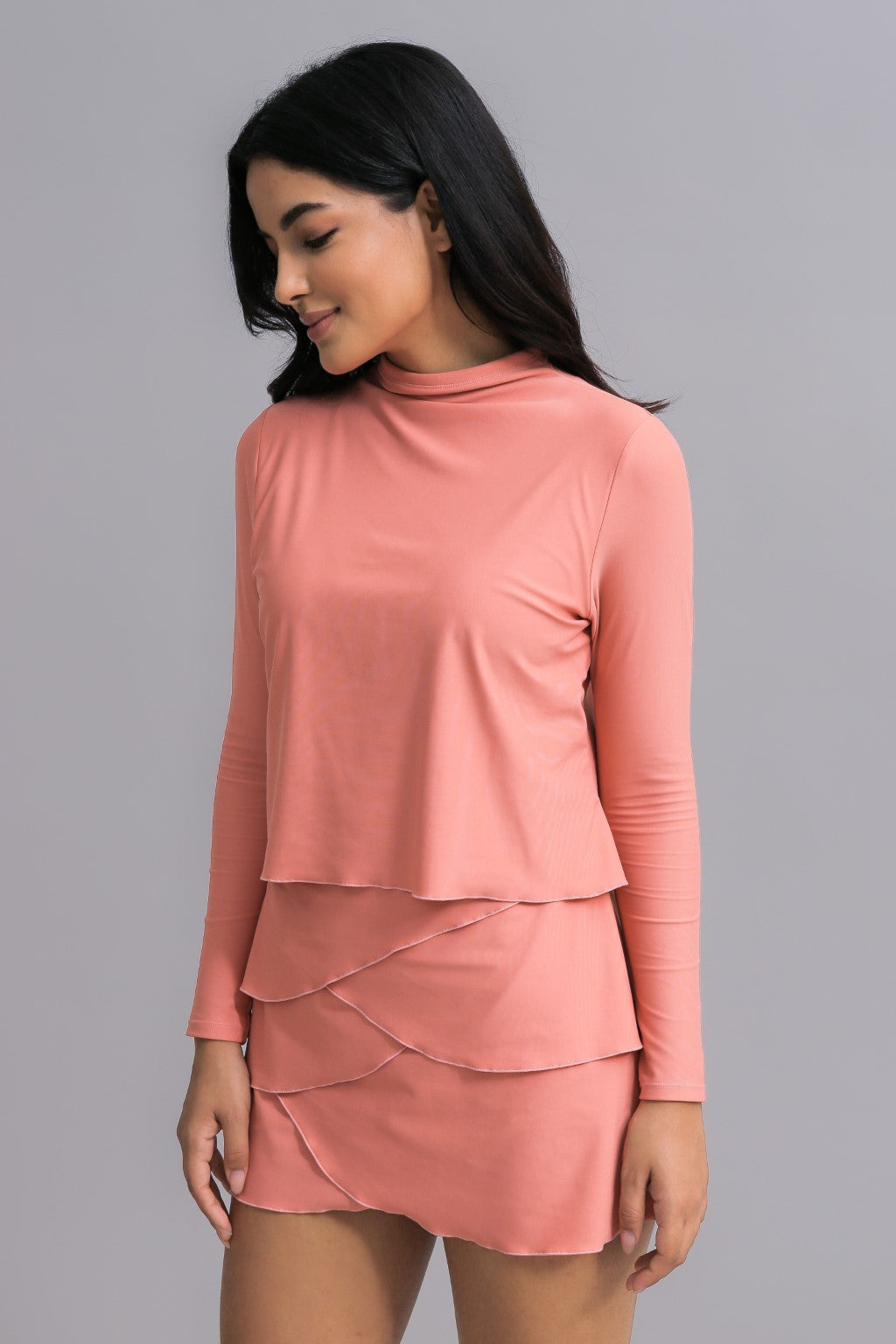 Lula Swim Dress - Coral - Modest Swimwear Burkini Hijab