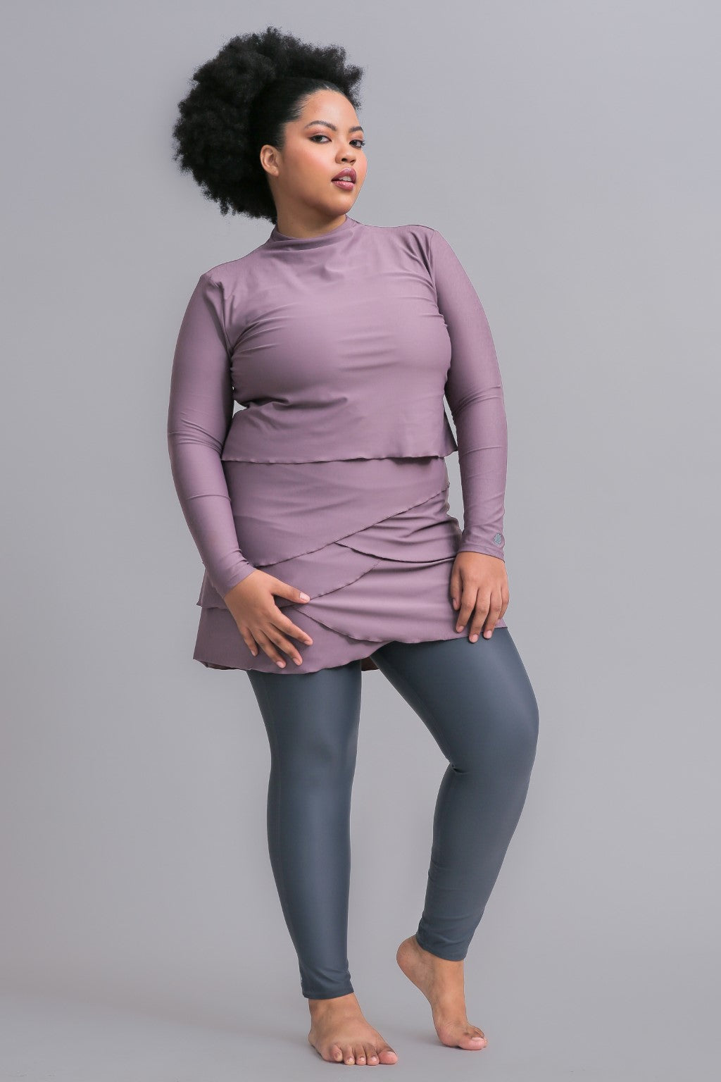 Lula Swim Dress - Dusk - Modest Swimwear Burkini Hijab