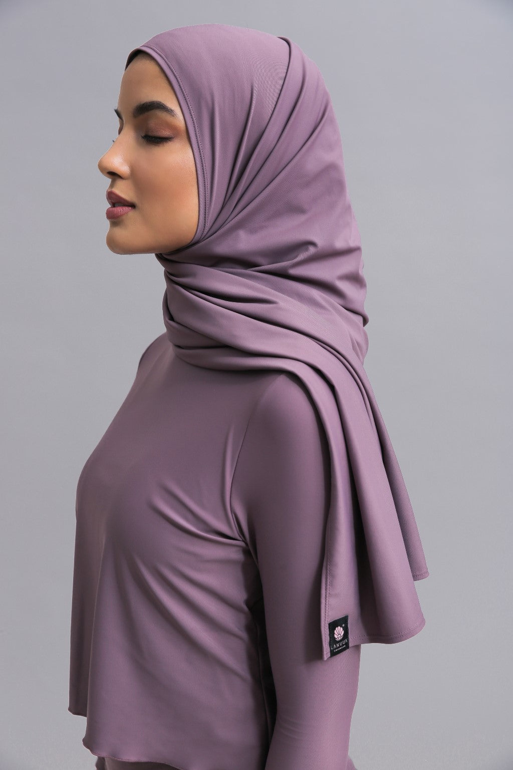 Slip on Swim Scarf - Dusk Lanuuk Modest Swimwear Hijab