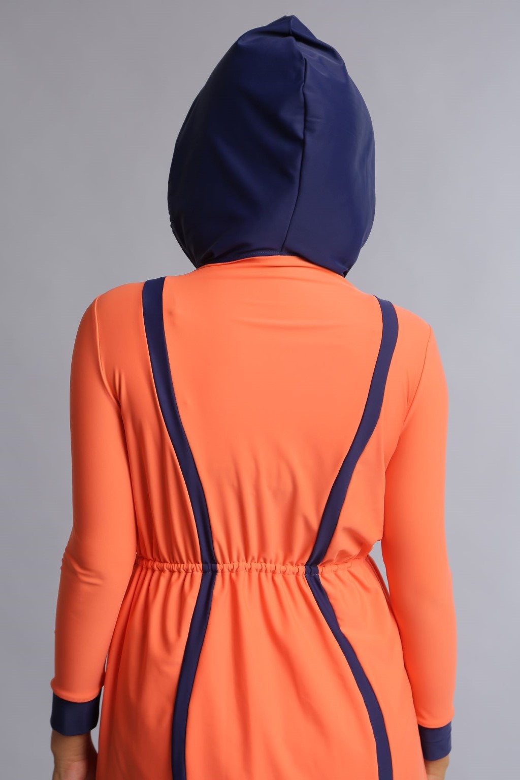 Taali Swim Set - Peach/Twilight Lanuuk Modest Swimwear