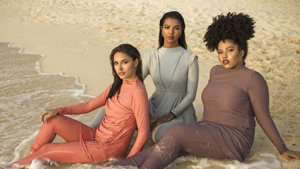Lanuuk Modest Swimwear Swimsuit Burkini Sunset Collection