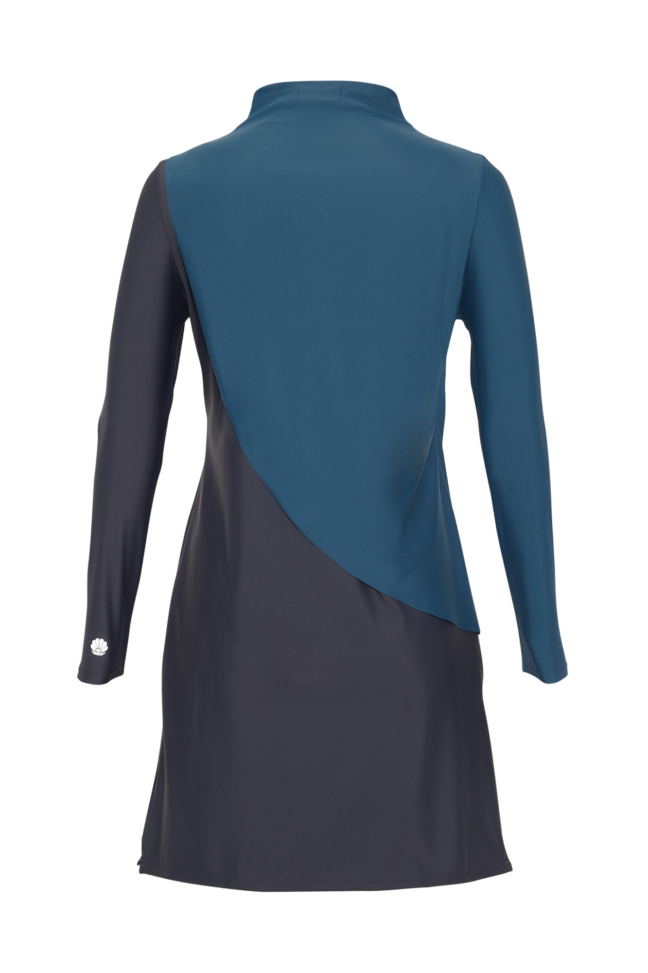 Lanuuk Cape Swim Dress - Wave | Full Coverage Modest Swimwear Burkini