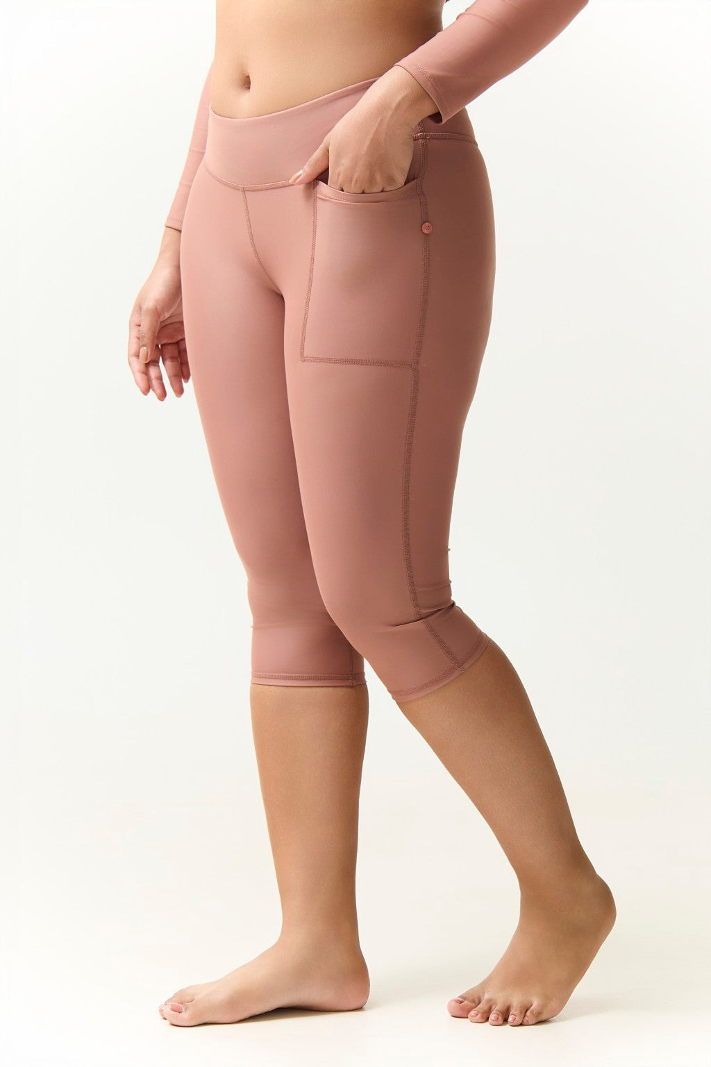 Capri Swim Tights - Earth