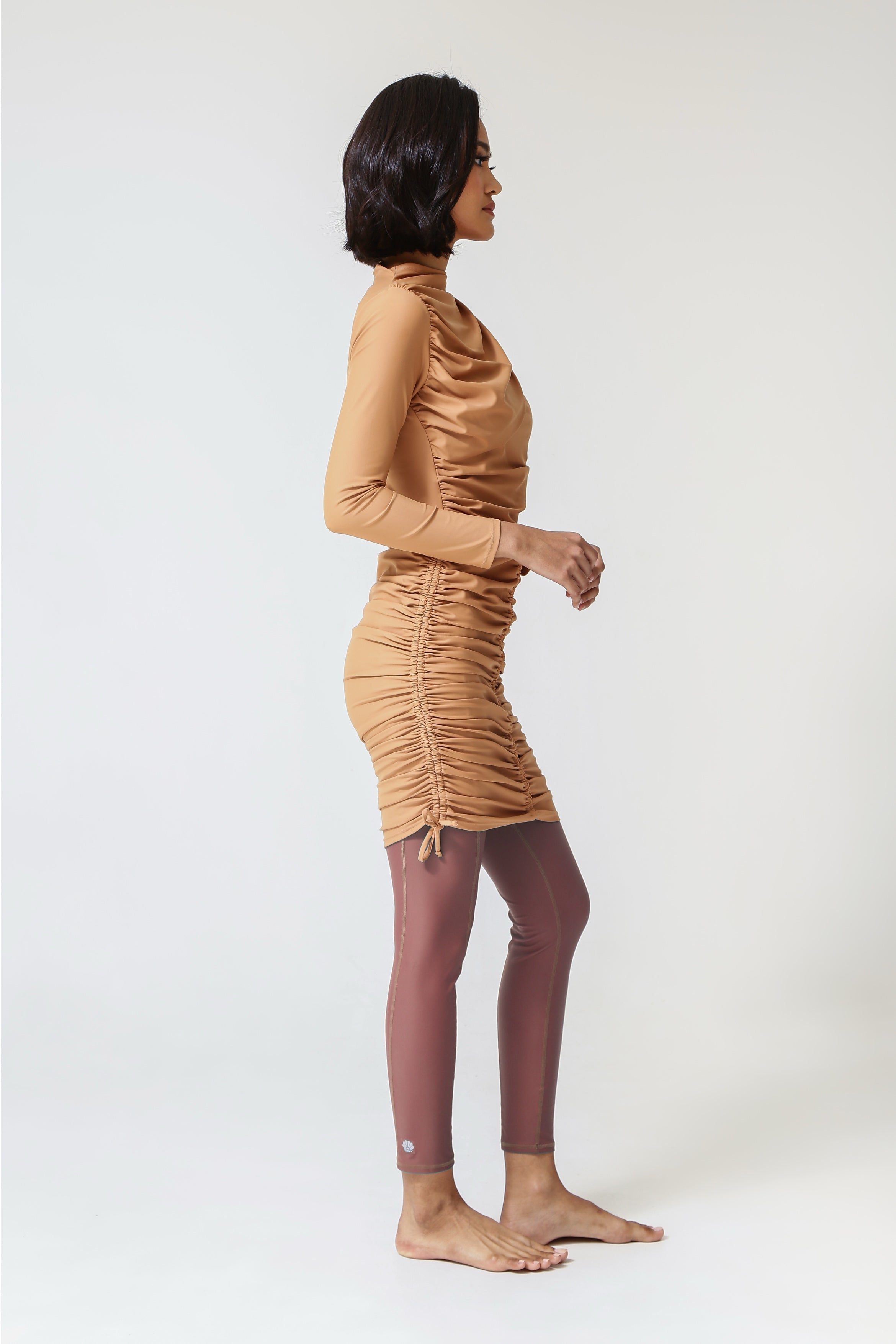 Isla Swim Dress - Sand