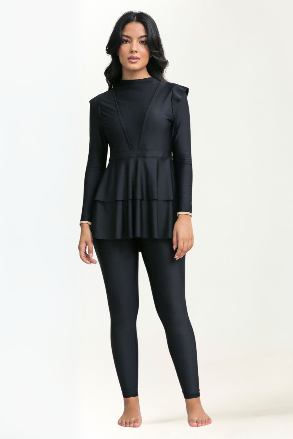 Serena Swim Dress - Black