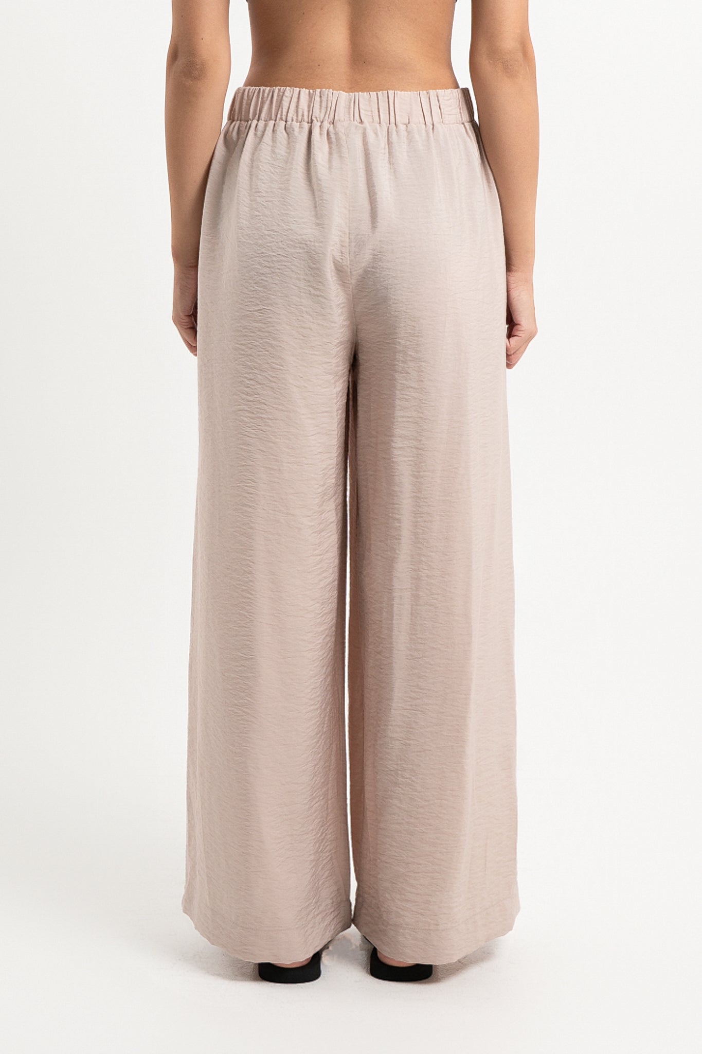 Lanuuk Resortwear Wide Leg Modest Relaxed Fit Flowy Resortwear Resort Coord Beach Pants Ecovero Shell