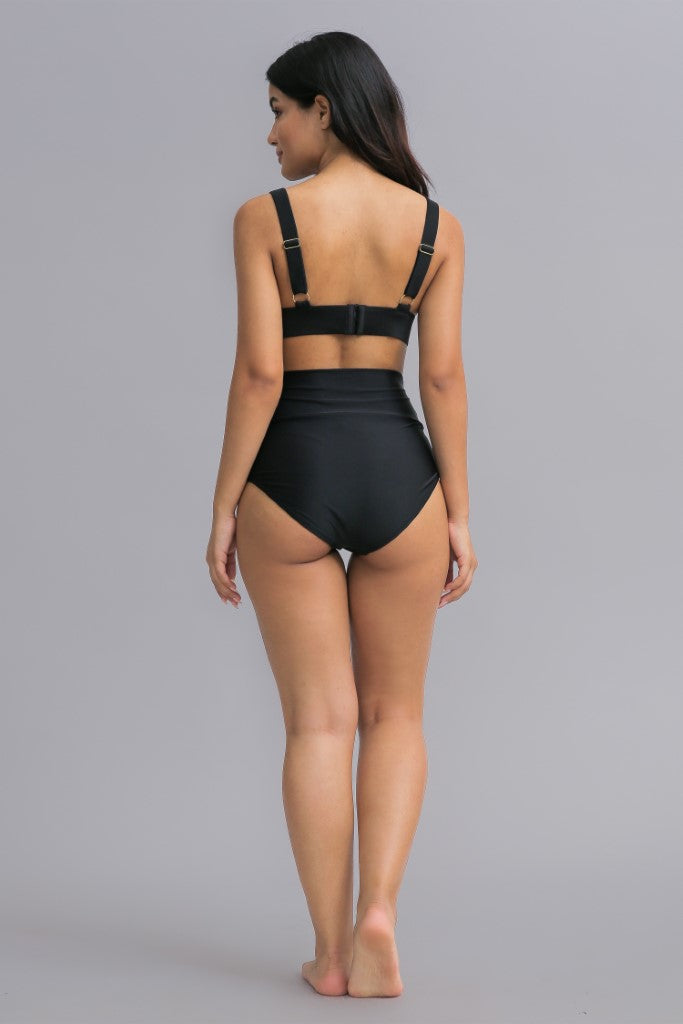 Bikini - Black Lanuuk Modest Swimwear Burkini