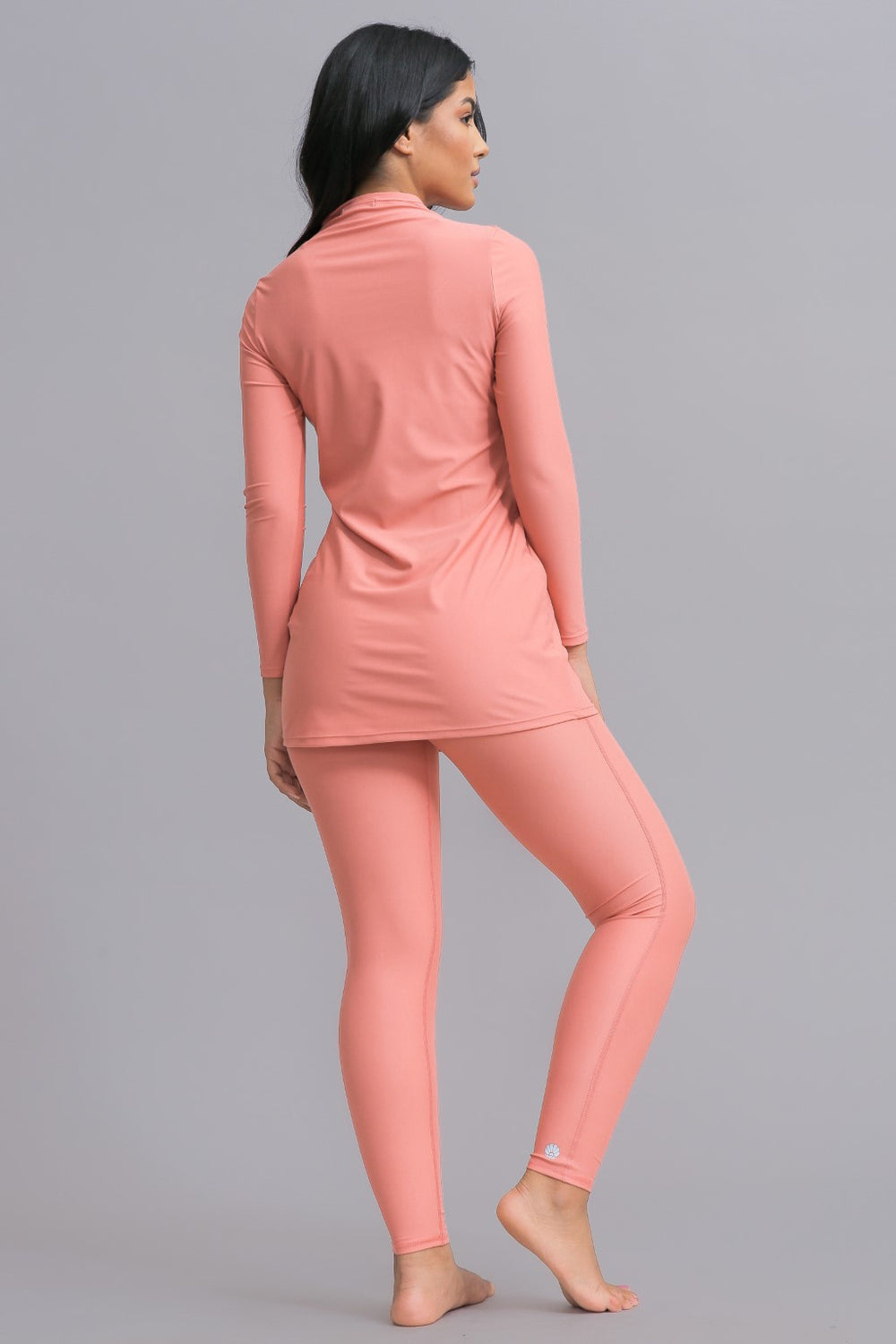 Diana Swim Dress CORAL LANUUK Full Coverage Modest Burkini Swimwear
