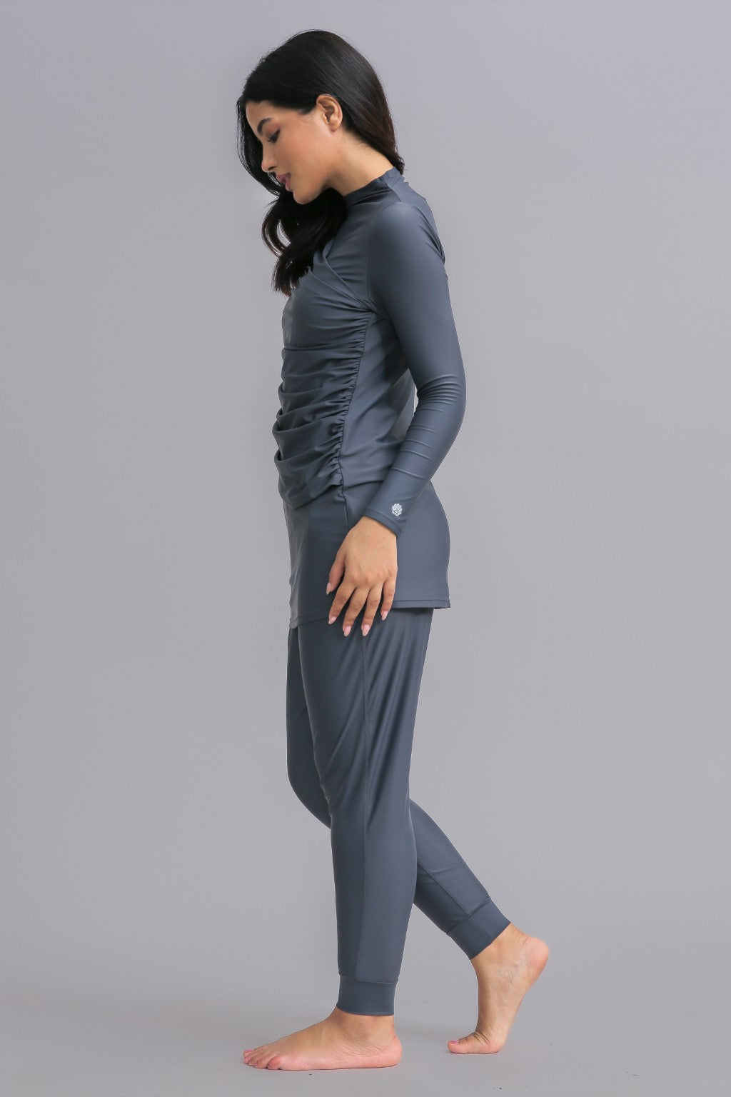 Diana Swim Dress - Shadow - Modest Swimwear Burkini Hijab