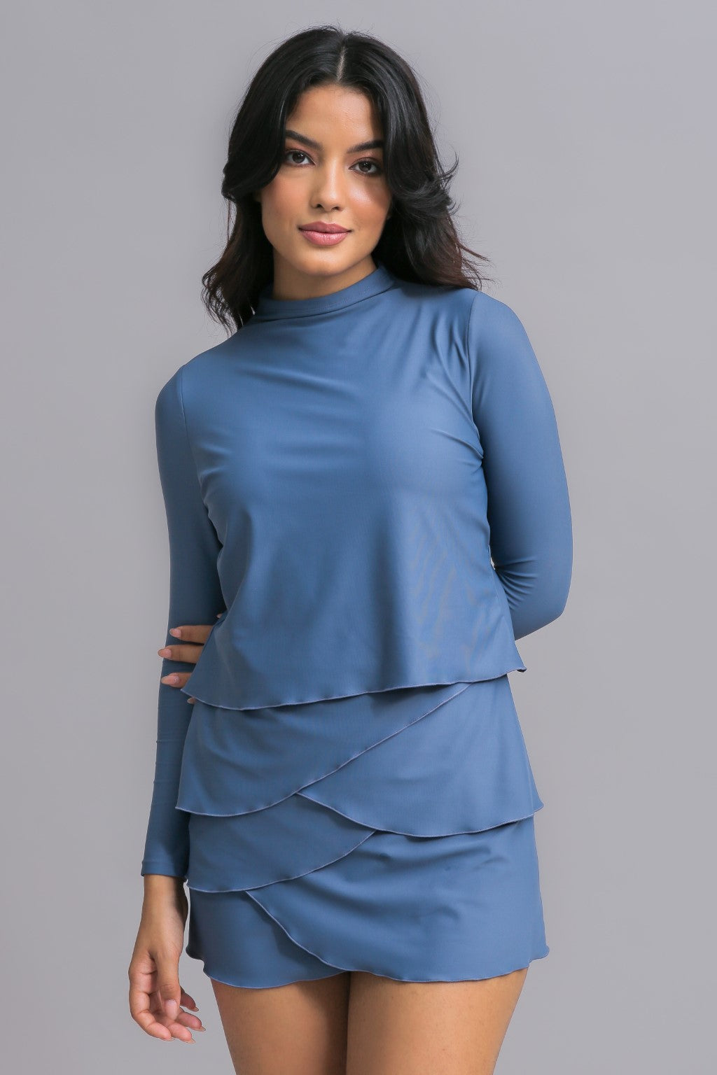 Lula Swim Dress - Azure - Modest Swimwear Burkini Hijab