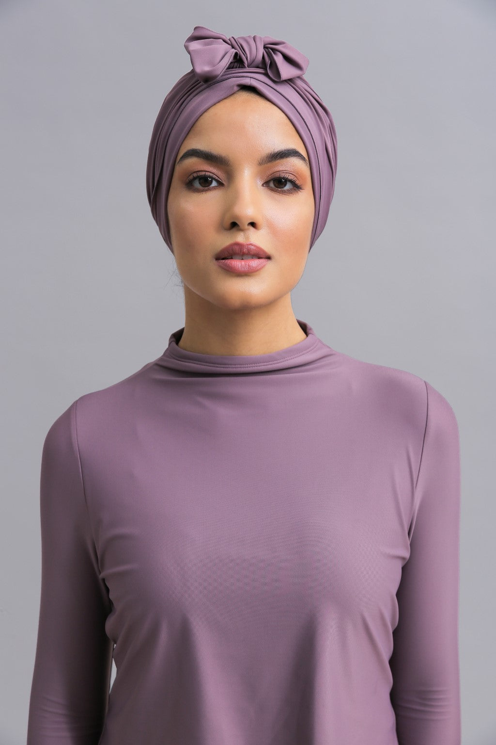 Self-tie Swim Turban - Dusk Lanuuk Modest Swimwear Hijab